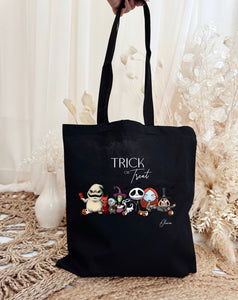 Borsa in tela personalizzata Natale / Grinch/ Villain / Halloween